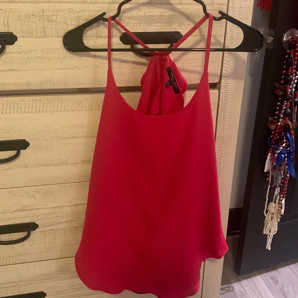 Pink float tank top